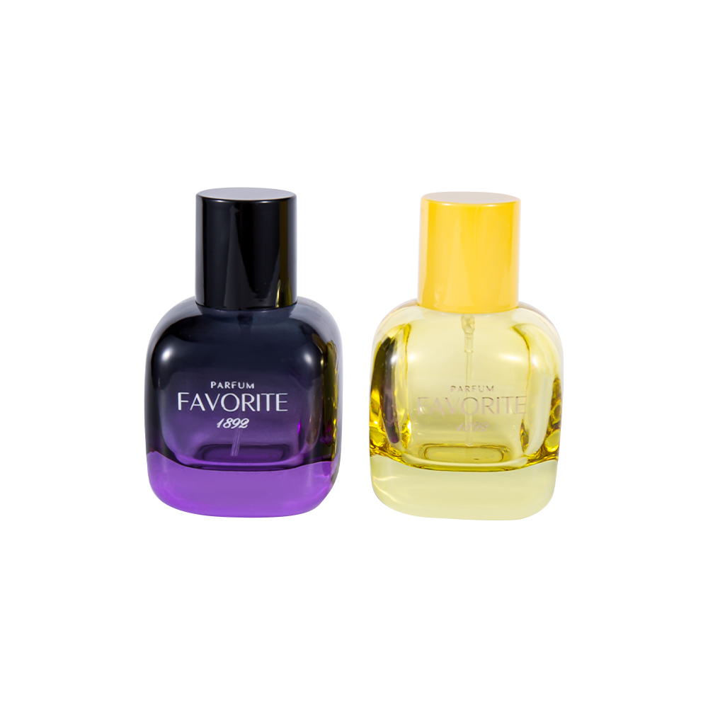 GC4869-WJ2531 50 ml dekorativ parfymeflaske i glass med PP-hette, serie med flere kapasiteter